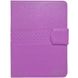 Универсальный чехол книжка Only с тиснением для планшета 9-10" Фиолетовый