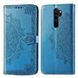 Шкіряний чохол (книжка) Art Case з візитницею для Xiaomi Redmi Note 8 Pro, Синий