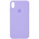 Чохол Silicone Case Full Protective (AA) для Apple iPhone XR (6.1 "), Бузковий / Dasheen