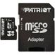 Карта памяти MicroSDXC 64 GB UHS-I Class 10 Patriot LX + SD-adapter (PSF64GMCSDXC10)