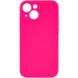 Чохол Silicone Case Full Camera Protective (AA) NO LOGO для Apple iPhone 15 Plus (6.7"), Розовый / Barbie pink