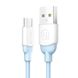 Дата кабель USAMS US-SJ247 Ice-cream series USB to MicroUSB (1m), Синий