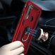 Ударопрочный чехол GETMAN Serge Ring for Magnet для Xiaomi Redmi Note 8T Красный