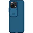 Карбоновая накладка Nillkin Camshield (шторка на камеру) для Xiaomi Mi 11 Lite Синий / Blue