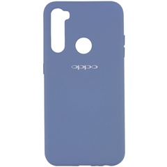 Чехол Silicone Cover Full Protective (A) для OPPO Realme C3, Серый / Lavender