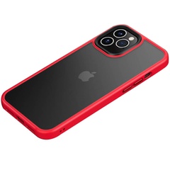 TPU+PC чехол Metal Buttons для Apple iPhone 11 Pro (5.8") Красный