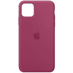 Чохол Silicone Case Full Protective (AA) для Apple iPhone 11 (6.1"), Малиновый / Pomegranate
