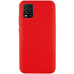 Чохол Silicone Cover Full without Logo (A) для Xiaomi Mi 10 Lite, Червоний / Red