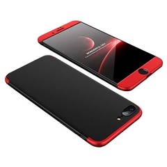 Пластикова накладка GKK LikGus 360 градусів для Apple iPhone 7 plus / 8 plus (5.5"), Черный / Красный