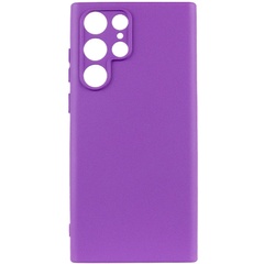 Чохол Silicone Cover Lakshmi Full Camera (A) для Samsung Galaxy S24 Ultra, Фіолетовий / Purple