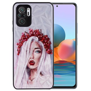 TPU+PC чехол Prisma Ladies для Xiaomi Redmi Note 10 / Note 10s Ukrainian Girl