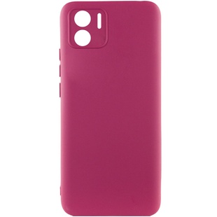 Чехол Silicone Cover Lakshmi Full Camera (A) для Xiaomi Redmi A1 / A2 Бордовый / Marsala