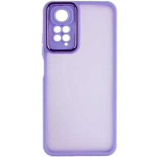 TPU+PC чехол Accent для Xiaomi Redmi Note 11 Pro 4G/5G / 12 Pro 4G White / Purple