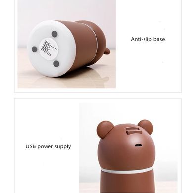 Увлажнитель воздуха Teddy Bear с арома-диффузором (lamp+fan)