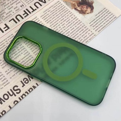 Чохол TPU+PC Lily with MagSafe для Apple iPhone 15 Pro Max (6.7"), Army Green