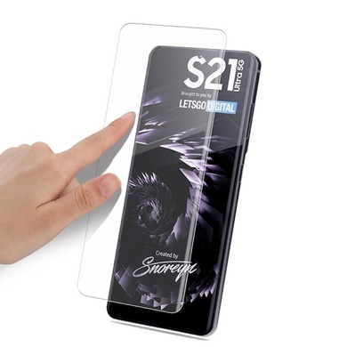 Защитное 3D стекло Mocolo с УФ лампой для Samsung Galaxy S21 Ultra Прозрачный