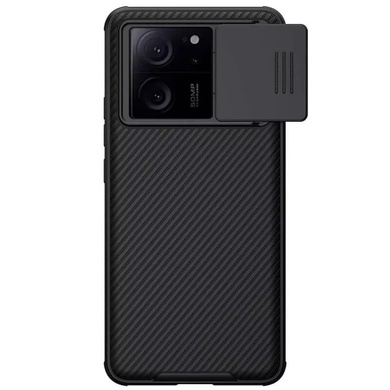 Карбоновая накладка Nillkin CamShield Pro для Xiaomi Redmi K60 Ultra / 13T / 13T Pro Deep Green