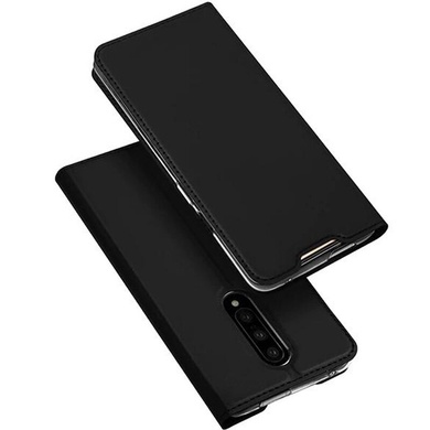 Чехол-книжка Dux Ducis с карманом для визиток для OnePlus 7 Pro, Черный