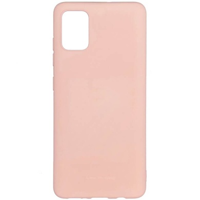 TPU чохол Molan Cano Smooth для Samsung Galaxy A02s, Розовый