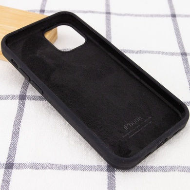 Чохол Silicone Case Full Protective (AA) для Apple iPhone 14 Pro (6.1"), Чорний / Black