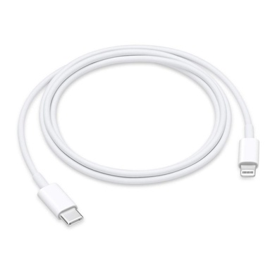 Дата кабель для Apple USB-C to Lightning Cable (ААА) (1m) no box, Белый