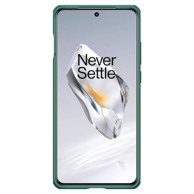 Карбоновая накладка Nillkin CamShield Pro для OnePlus 12 Deep Green