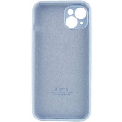 Чехол Silicone Case Full Camera Protective (AA) для Apple iPhone 14 Plus (6.7") Голубой / Sweet Blue