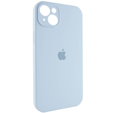 Чехол Silicone Case Full Camera Protective (AA) для Apple iPhone 14 Plus (6.7") Голубой / Sweet Blue