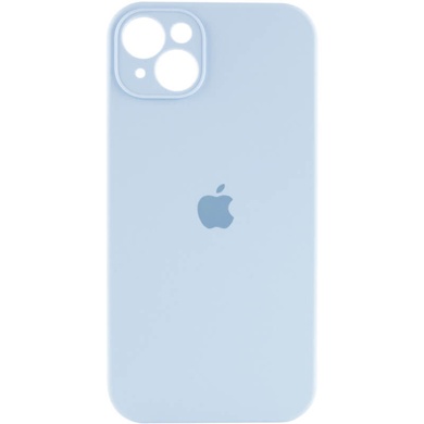 Чехол Silicone Case Full Camera Protective (AA) для Apple iPhone 14 Plus (6.7") Голубой / Sweet Blue