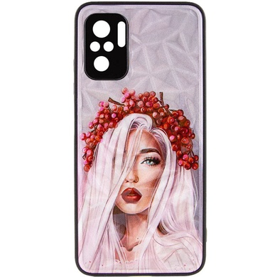 TPU+PC чехол Prisma Ladies для Xiaomi Redmi Note 10 / Note 10s Ukrainian Girl