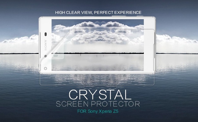 Захисна плівка Nillkin Crystal для Sony Xperia Z5, Анти-отпечатки