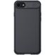 Карбонова накладка Nillkin Camshield (шторка на камеру) для Apple iPhone 7 /8 / SE (2020) (4.7 "), Чорний / Black