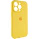 Чехол Silicone Case Full Camera Protective (AA) для Apple iPhone 13 Pro Max (6.7") Желтый / Yellow