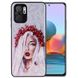 TPU+PC чехол Prisma Ladies для Xiaomi Redmi Note 10 / Note 10s Ukrainian Girl