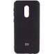 Чехол Silicone Cover My Color Full Protective (A) для Xiaomi Redmi Note 4X / Note 4 (Snapdragon) Черный / Black