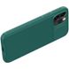 Карбоновая накладка Nillkin Camshield (шторка на камеру) для Apple iPhone 12 Pro Max (6.7") Зеленый / Dark Green