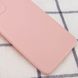 Силиконовый чехол Candy Full Camera для Xiaomi Redmi Note 8 Розовый / Pink Sand