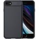 Карбонова накладка Nillkin Camshield (шторка на камеру) для Apple iPhone 7 /8 / SE (2020) (4.7 "), Чорний / Black