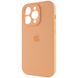 Чехол Silicone Case Full Camera Protective (AA) для Apple iPhone 13 Pro (6.1") Оранжевый / Cantaloupe