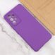 Чехол Silicone Cover Lakshmi Full Camera (A) для Samsung Galaxy A52 4G / A52 5G / A52s Фиолетовый / Purple