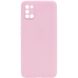 Силиконовый чехол Candy Full Camera для Samsung Galaxy A31 Розовый / Pink Sand