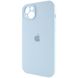 Чехол Silicone Case Full Camera Protective (AA) для Apple iPhone 14 Plus (6.7") Голубой / Sweet Blue