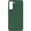 TPU чохол Bonbon Metal Style для Samsung Galaxy S21 FE, Зелений / Army green