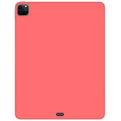 Чехол Silicone Case Full without Logo (A) для Apple iPad Pro 12.9" (2020), Розовый / Hot Pink