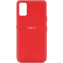 Чехол Silicone Cover My Color Full Protective (A) для Oppo A52 / A72 / A92 Красный / Red