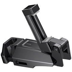 Автодержатель Baseus Backseat Vehicle Phone Hook, + крюк-вешалка (SUHZ-A01) black