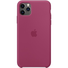 Чехол Silicone Case (AA) для Apple iPhone 11 Pro Max (6.5") Малиновый / Pomegranate