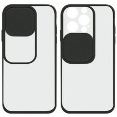 Чехол Camshield mate TPU со шторкой для камеры для Apple iPhone 13 Pro (6.1") Черный