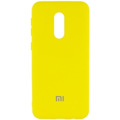 Чехол Silicone Cover My Color Full Protective (A) для Xiaomi Redmi Note 4X / Note 4 (Snapdragon) Желтый / Flash