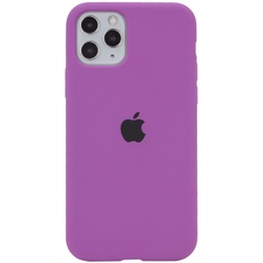 Чохол Silicone Case Full Protective (AA) для Apple iPhone 11 Pro Max (6.5"), Фиолетовый / Grape